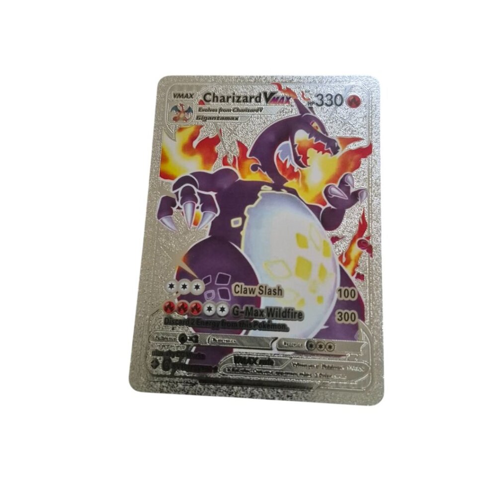 Charizard VMAX Silver Card New